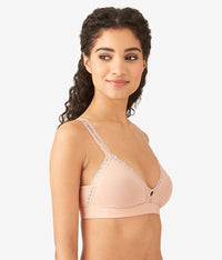 Innocence Bralette: Rose Smoke