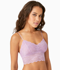 Inspired Eyelet Bralette: Lavender Herb