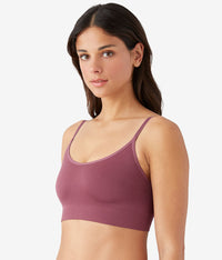 Comfort Intended Bralette: Maroon
