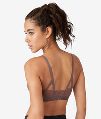 b.active Sport Bralette: Peppercorn
