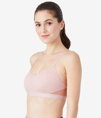 b.active Sport Bralette: Blush Pink