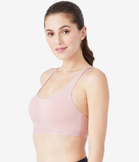 b.active Sport Crop: Blush Pink