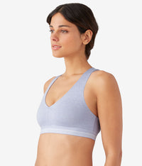 b.active Racerback Sport Bralette: Cosmic Sky Heather