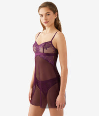 Opening Act Chemise: Potent Purple