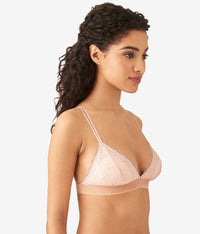 Lace Encounter Bralette: Rose Smoke