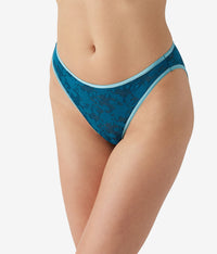 Shadow Scene Hi-Leg: Blue Coral