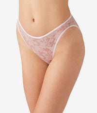 Shadow Scene Hi-Leg: Blush Pink