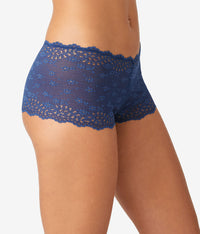 Inspired Eyelet Boyshort: Oceana