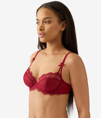 It's On Underwire Bra: Biking Red