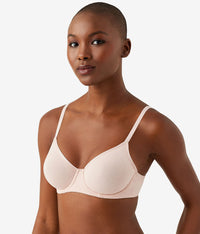 Cotton To A Tee Underwire Bra: Rose Smoke