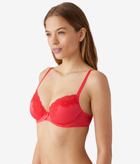 Always Composed T-Shirt Bra: Hibiscus