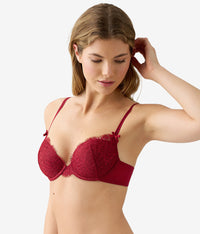 It's On Contour Bra: Biking Red