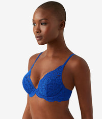 Ciao Bella Plunge Contour Bra: Surf Blue