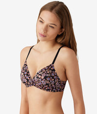 Future Foundation Wire Free T-Shirt Bra: Vintage Floral