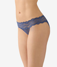Lace Kiss Bikini: Crown Blue
