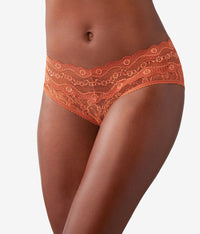 Lace Kiss Hipster: Baked Clay