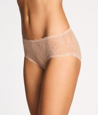 Effortlessly Lace Hipster: Au Natural