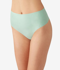 b.bare Hi-Waist Thong: Silt Green