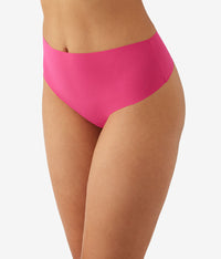 b.bare Hi-Waist Thong: Raspberry Sorbet