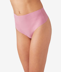 b.bare Hi-Waist Thong: Sea Pink