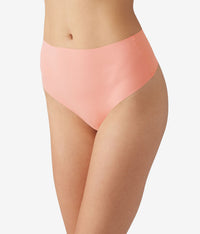 b.bare Hi-Waist Thong: Peach Amber