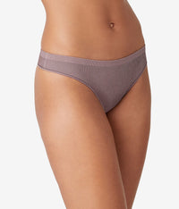 Comfort Intended Rib Thong: Peppercorn