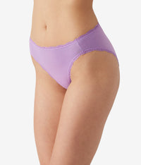 Inspired Eyelet Hi-Leg: Orchid Mist