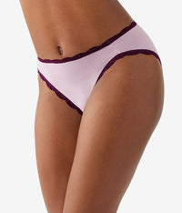 Inspired Eyelet Hi-Leg: Dawn Pink