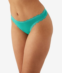 Inspired Eyelet Thong: Water Garden