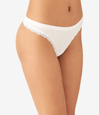 Innocence Thong: White