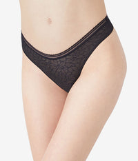 Etched in Style Thong: Night