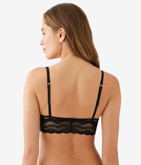 Lace Kiss Bralette: Night