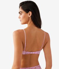 Feeling Famous Bralette: Pink Lavender/Very Berry