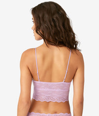 Inspired Eyelet Bralette: Lavender Herb