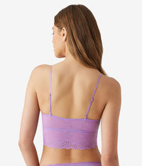 Inspired Eyelet Bralette: Orchid Mist