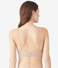 Etched in Style Bralette: Au Natural