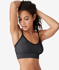 Comfort Intended Rib Bralette: Night