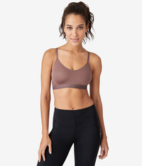 b.active Sport Bralette: Peppercorn