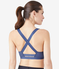 b.active Sport Crop: Vintage Indigo