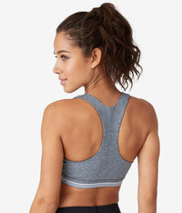 b.active Racerback Sport Bralette: Gray Heather
