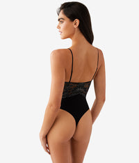 Feeling Famous Bodysuit: Night/Angel Wing