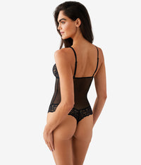 b.charming Bodysuit: Blackened Pearl