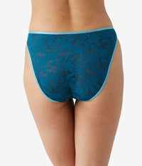 Shadow Scene Hi-Leg: Blue Coral