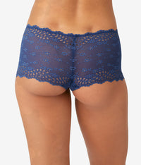 Inspired Eyelet Boyshort: Oceana