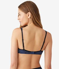 Shadow Scene Underwire Bra: Mood Indigo