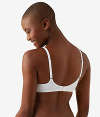 Cotton To A Tee Scoop Underwire Bra: White