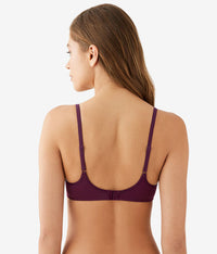 Cotton To A Tee Underwire Bra: Potent Purple