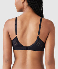 Future Foundation Wire Free T-Shirt Bra with Lace: Night