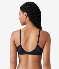 Future Foundation Wire Free T-Shirt Bra with Lace: Night