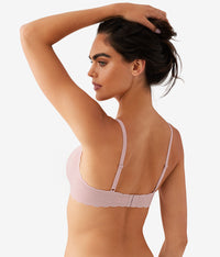 b.wow'd Lace Wire Free Bra: Blush Pink